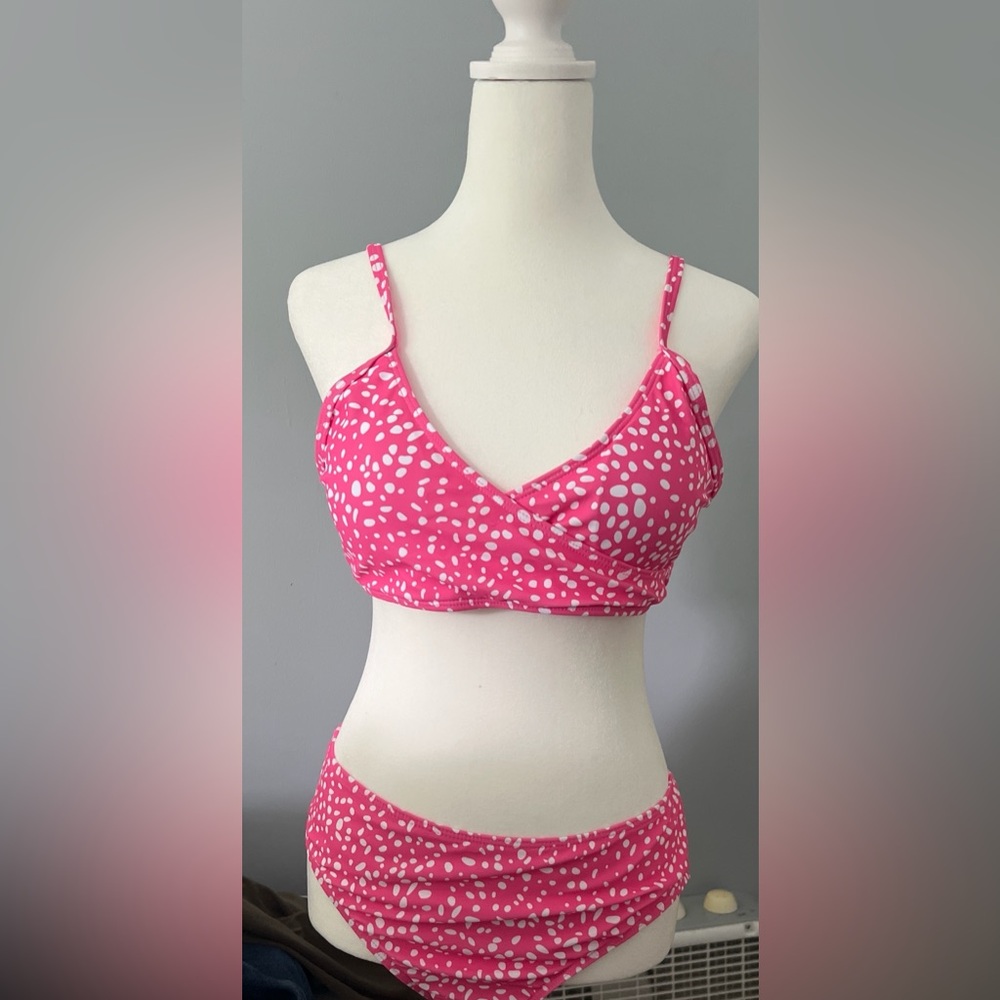 NWOT Hot Pink Bikini Swimsuit